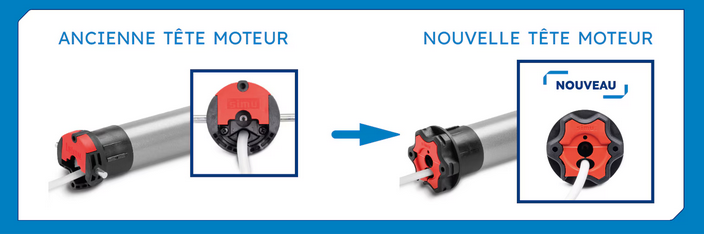 Novelle tte pour les moteurs de volets roulants SIMU