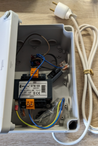 Alimentation 24Volts pour moteurs de volet roulant courant continu